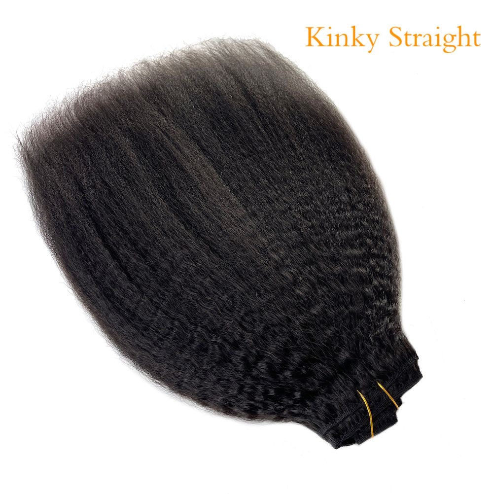 Bande de cheveux Raw hair Texture kinky straight