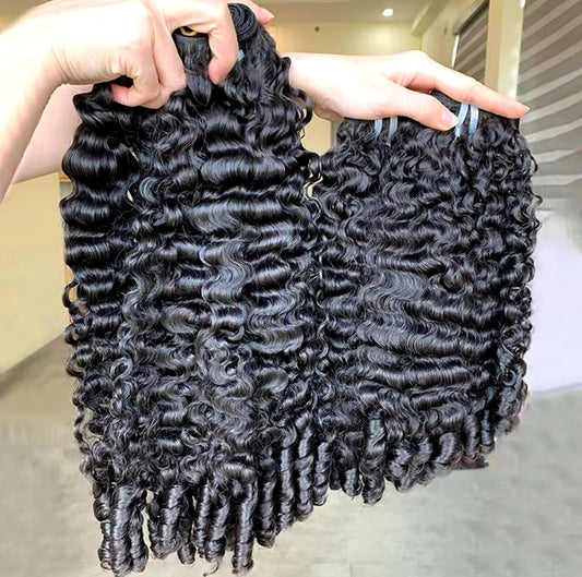 Bande de cheveux Raw hair Texture Bouclé