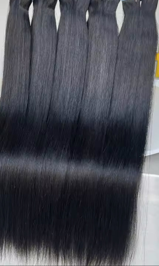 Bande de cheveux Raw Hair lisse